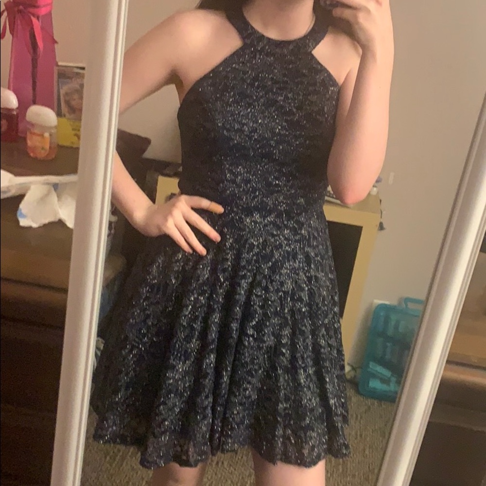 Navy blue dress - Picture 1 of 2